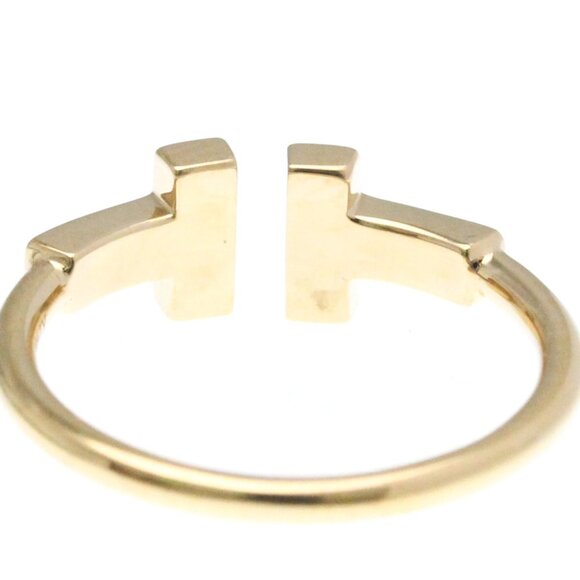 TIFFANY & CO. 18k Rose Gold Diamond Ring - Picture 6 of 11